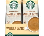Starbucks Vanilla Latte Premium instant Coffee 10 pcs x 22gr Exp.Date 10... - $24.24