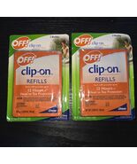Lot Of 2 OFF! Clip-On Mosquito Repellent Box of 2 Refills Fan 12 Hr Prot... - $14.25