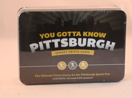 Sports Trivia Game - &quot;You Gotta Know Pittsburgh&quot; (2015) - Sealed  - £7.38 GBP