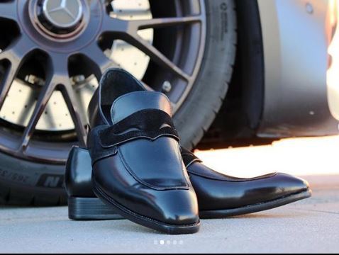New Handmade high quality cowhide leather men's loafers, formal shoes, men shoes