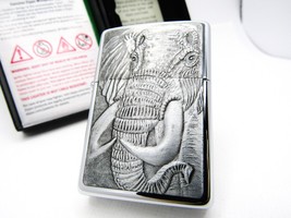 Barrett Smythe Elephant Zippo 1994 Unfired Rare - £85.74 GBP