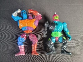 Vintage Masters Of The Universe Trap Jaw 1981 Two Bad 1984 Action Figures He-Man - £21.35 GBP
