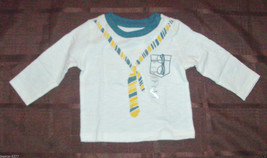 Infant Boy Baby Gap Tie and Pocket with Glasses Shirt Size 6-12 Months NWT - £7.39 GBP