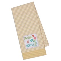 Kitchen Towel Design Imports Spring Is Here  Embellished 18 x 28 100% Cotton - £7.11 GBP
