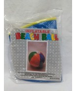 Vintage Inflatable Beach Ball 16&quot; No 193 - $17.82