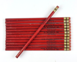13x Vintage Gold Bond Deluxe wooden pencils advertising Henderson NC Hom... - $19.79