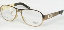 Inface Danish Design if8146 435 Pale Gold /CREAM Eyeglasses 54-15-136mm (Notes) - £65.97 GBP
