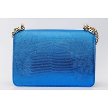 The Maple Sax Blue Leather Handbag image 4