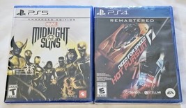 Marvel&#39;s Midnight Suns Enhanced Ed. (PS5) &amp; Need For Speed HP (PS4) BRAND NEW - £27.57 GBP