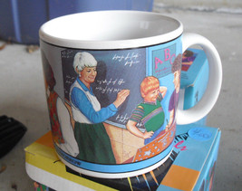 Vintage 1990 Price Ceramic Professionals Teachers in Class Mug NIB - £14.33 GBP