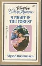 Rasmussen, Alysse - Night In The Forest- Candlelight Ecstasy Romance - # 221 - £1.58 GBP