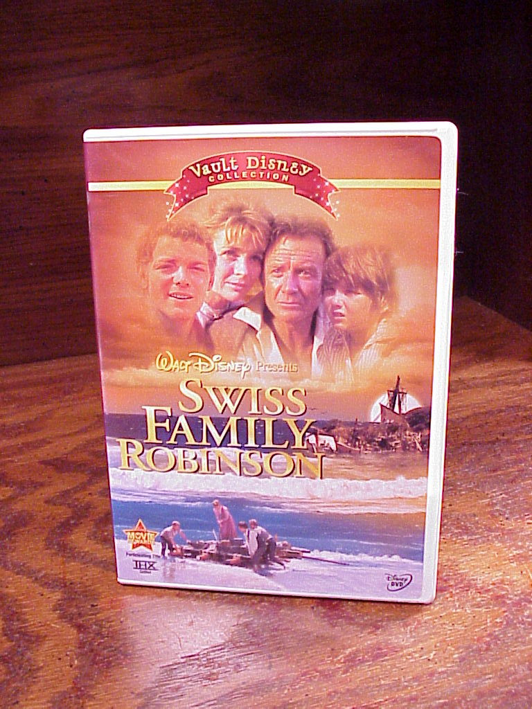Swiss Family Robinson DVD, Used, 1960, G, 2 discs, Disney Collection, tested - £6.35 GBP