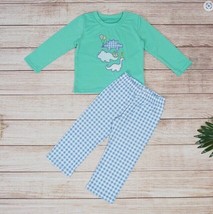 NEW Boutique Boys Birthday Dinosaurs Long Sleeve Outfit Set - $16.99