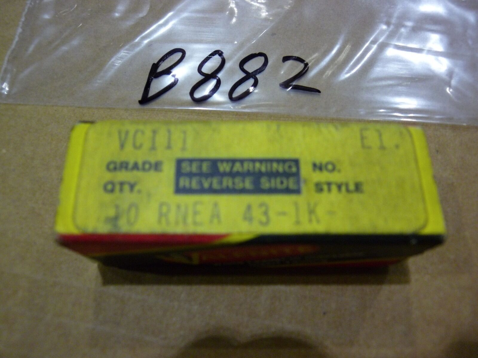 VALENITE # RNEA 43-1K Cutting Insert (NOS) - $75.00
