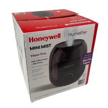 Honeywell Humidifier Cool Mist 0.5 Gal Mini Mist Black Essential Oil Tra... - $23.43