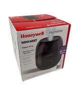 Honeywell Humidifier Cool Mist 0.5 Gal Mini Mist Black Essential Oil Tra... - £18.32 GBP