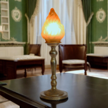 Art Deco Lamp Table Brass Lamp Light Flame - $6,145.81 MXN