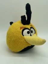Angry Birds NO SOUND 5&quot; Plush Yellow Orange Bubbles Bird Rovio 2012 Stuffed - £20.10 GBP