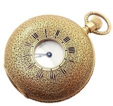 Vintage! Tiffany &amp;  Co. Geneva 18k Yellow Gold Ladies Pocket Watch 36mm - £7,836.38 GBP