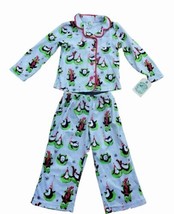 Christmas Nite Nite Munki Munki Toddler 2 Piece Pajama Set Size 3t NEW With TAGS - £11.22 GBP
