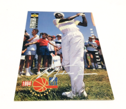 1994 Upper Deck Michael Jordan Collector’s Choice Silver Signature Golf + Bonus - £53.14 GBP