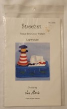 Sneezes Tissue Box Cover Lighthouse Sewing Pattern By Jen Marie 2002 - £5.52 GBP