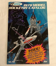 Vintage 1978 Estes Model Rocketry Catalog No. 781 Star Wars cover Star Trek - $52.00