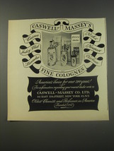 1956 Caswell Massey Colognes Ad - America&#39;s choice for over 200 years! - £14.74 GBP