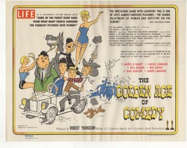 The Golden Age Of Comedy (1957) Title Card Laurel &amp; Hardy, Turpin, Langdon More - £74.75 GBP