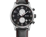 Montre Hugo Boss HB 1512631 pour homme, bracelet en cuir à quartz, cadra... - $126.48