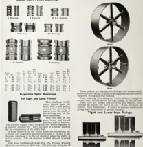1922 Iron Pulleys Steel Bushings Advertisement NT Bushnell Tool Catalogu... - $469.08 MXN
