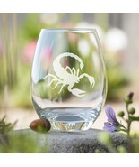 Scorpion Etched Glasses - Wine, Champagne, Pint Glasses, Shot Glass - $24.99+