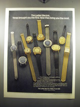 1972 Ladies&#39; Electric Timex Watch Ad - Timex brought you the first - £14.69 GBP