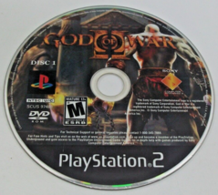 God of War Disc 1 PS2 PlayStation 2 Loose Disc Video Game Tested Works - $8.74