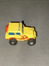 Micro Machines yellow Jeep Wrangler 4x4 Beach Patrol LifeGuard Security ... - $15.00