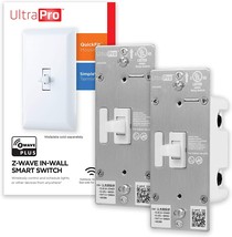 UltraPro Z-Wave Smart Toggle Light Switch with QuickFit and SimpleWire, 3-Way - £55.02 GBP