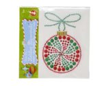 Dritz Iron-On Holiday Rhinestuds Applique - New - Ornament - $0.99