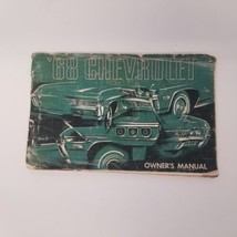 1968 Chevrolet Automobile Owner's Manual, Loose Cover - £11.63 GBP