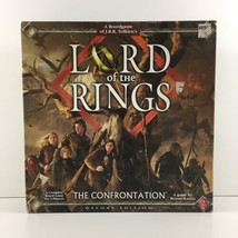 Lord Of The Rings The Confrontation Board Game Deluxe Edition Reiner Kni... - £147.30 GBP