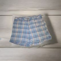 Lane Bryant Shorts Women's Size 16 Blue Plaid Preppy - $14.84