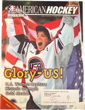 1998 Nagano Japan Olympics American Hockey Magazine Karen Bye USA Women April Ma - £7.98 GBP