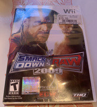 WWE SmackDown vs. Raw 2009 Featuring ECW (Nintendo Wii) - Complete And Trsted - £4.74 GBP