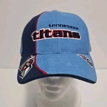 Tennessee Titans NFL Adjustable Strap Hat Cap Light Blue Navy - £7.57 GBP