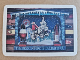 Collectible Beer Coaster Postcard-NEW BELGIUM Brewing-FAT TIRE Beer-Tave... - $13.77