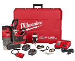 Milwaukee 2788-22HD M18 FUEL 18V 1-1/2&quot; Lineman Magnetic Drill High Dema... - $2,755.99