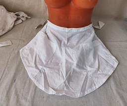 Original Soviet Russian Vintage Half Apron Waitress Hostess Pocket ,USSR New - £15.92 GBP