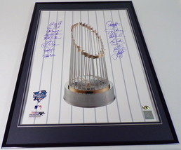 2000 New York Yankees World Series Team Signed Framed 18x24 Photo Display - £197.21 GBP