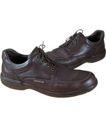 Mephisto Mens Douk Leather Oxford Shoes Chestnut Riko Brown Size 10.5 US - $158.40