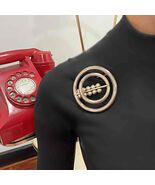 OOAK! Big mODERNIST KinETIC mOVING sterling Silver Brooch! Amazing! OFFeR! - $14,472.89 MXN