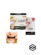 Ultimate White Whitening Dental Strips Infused With Activated Charcoal 6... - £5.47 GBP